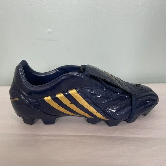 Adidas Absolado TRX FG Predator David Beckham 075613 Size 11 Navy Gold Soccer